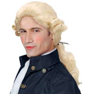 Peruka Barokowa Casanova Blond Alfonso Markiz