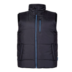 Bezrękawnik ocieplany czarno-niebieski, "2xl", ce, lahti