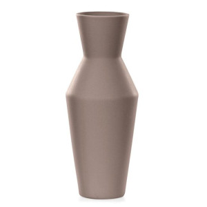 AmeliaHome Wazon ceramiczny GIARA 10X24 cappuccino