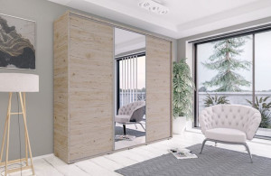 Szafa przesuwna 3 Drzwiowa z Lustrem 250 cm