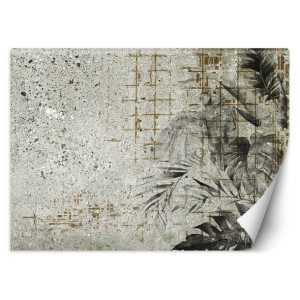 FOTOTAPETA DO SALONU Liście Monstera Mur 450x315