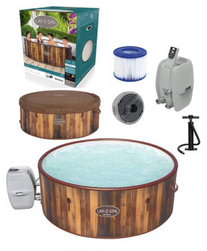 JACUZZI OGRODOWE SPA dmuchane basen Bestway Helsinki 7 osób