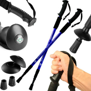 Kijki Nordic Walking Kije Trekkingowe Z Kompasem