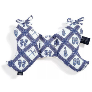 LA MILLOUStanisław Karpiel Bułecka Poduszka Angel's Wings  Denim Rafaello