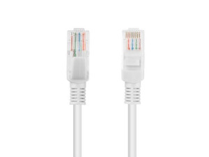 Kabel internetowy Patchcord kat.5e 2m Lanberg UTP biały