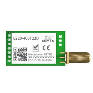 Moduł radiowy E220-400T22D LoRa 433MHz