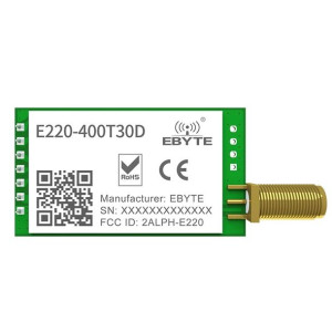 Moduł radiowy E220-400T30D LoRa 433MHz