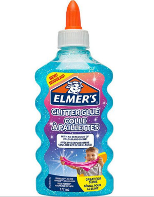 Klej w płynie ELMERS 147ml niebieski brokat