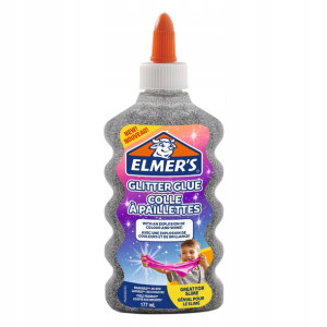 Klej w płynie ELMERS 147ml srebrny brokat