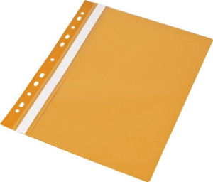 Skoroszyt wpinany PVC MYOFFICE pomarańcz 20szt.