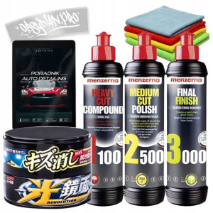 SET lakier MENZERNA + Soft99 Mirror Dark&Black