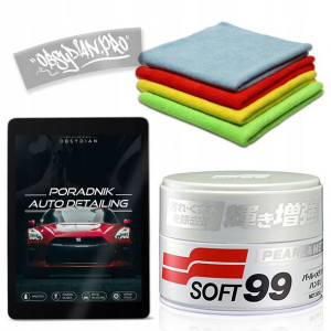 Soft99 Pearl & Metalic Soft Wax 320g + GRATISY