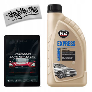 Mleczko nabłyszczające K2 EXPRESS 1 L + GRATISY