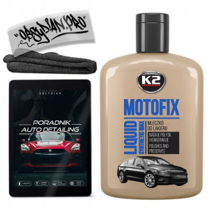 Mleczko nabłyszczające K2 MOTOFIX 200 ml + GRATISY