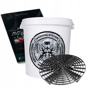Wiadro z separatorem RRCustoms BIAŁE + GRATIS