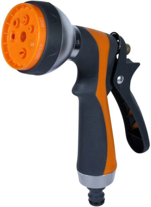 Zraszacz Pistoletowy 7-funkcyjny Soft Silver