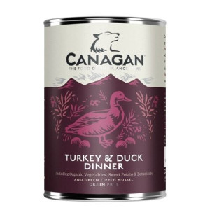 Canagan Turkey & Duck- karma mokra z indykiem i kaczką 400g