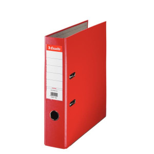 Segregator A4 ESSELTE ekonomiczny 75mm czerwony