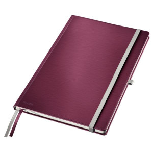 Notes w kratkę A4/80 LEITZ Style rubinowa czerwień