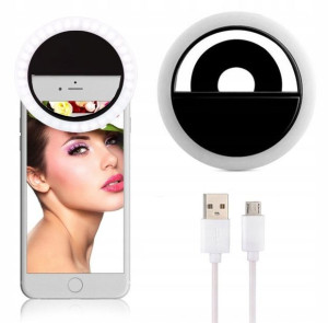 Lampka SELFIE RING do telefonu LED