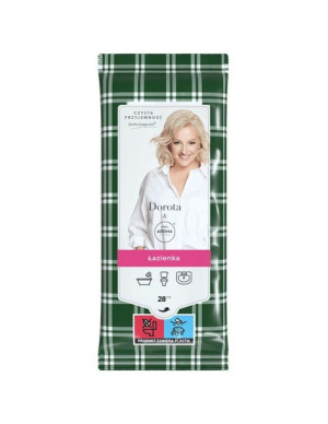 AROMA Home&Dorota Chusteczki do ŁAZIENKI 28szt.