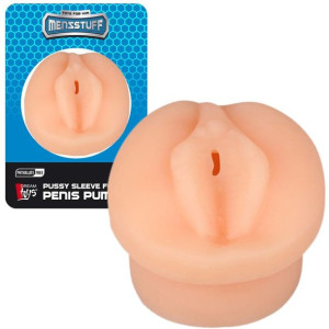 MENZSTUFF PUSSY SLEEVE FOR PENIS PUMP Realistyczna nakładka na pompkę, TPR