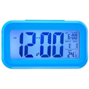 Budzik Xonix - Lcd - Termometr, Sensor Zmierzchu (do046c)