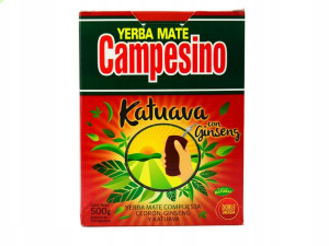 Yerba Mate Campesino Katuava+Ginseng 500g - MOCNA