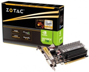 ZOTAC GeForce GT 730 ZONE Edition Low Profile 4GB
