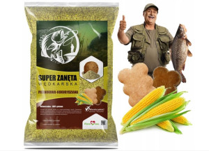 Zanęta wędkarska FISHGO 1KG PIERNIK-KUKURYDZA