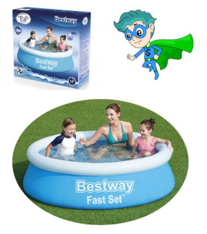 Basen ogrodowy BESTWAY 183x51 dmuchany rozporowy dla dzieci 940L