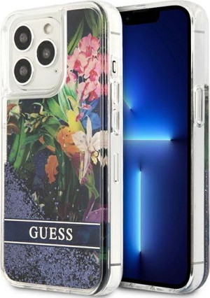 Etui Guess GUHCP13XLFLSB Apple iPhone 13 Pro Max niebieski/blue hardcase Fl
