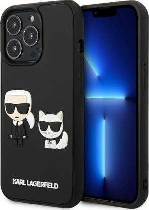 Etui Karl Lagerfeld KLHCP13L3DRKCK Apple iPhone 13 Pro czarny/black hardcas