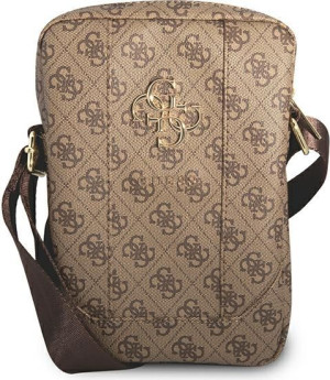 Torba Guess GUTB8G4GFBR 8 cali brązowa/brown 4G Big Metal Logo