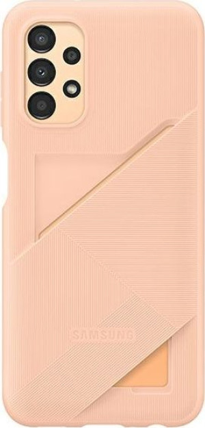 Etui Samsung Galaxy A13 LTE EF-OA135TP brzoskwiniowy/peach Card Slot Cover