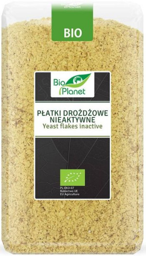 Płatki drożdżowe nieaktywne Ekologiczne 300 g - Bio Planet