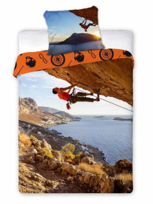 Pościel Młodzieżowa Bawełna 160x200 Wspinaczka Climbing