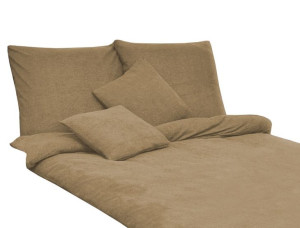 Komplet Pościeli frotte beż 160x200