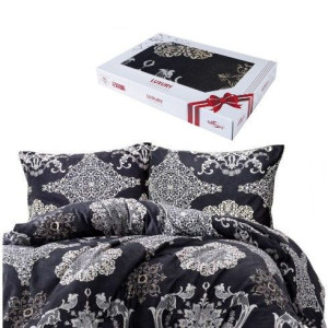 Komplet Pościeli Satyna Bawełna HERMES 160x200 LUXURY