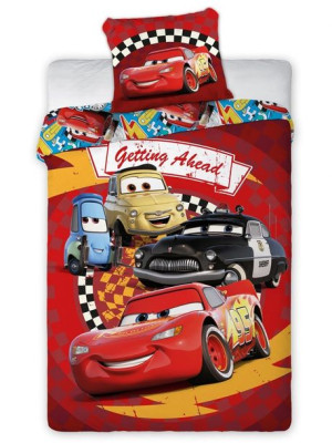 Pościel bawełna 160x200+1p70x80 Cars formuła