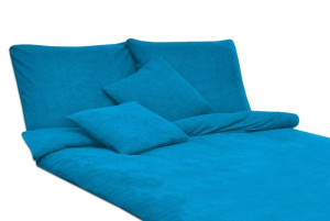 Pościel frotte turkus 200x220