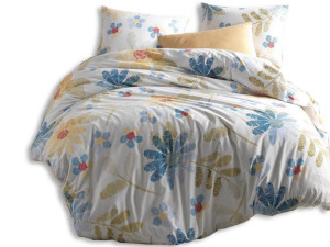 Pościel bawełniana MODERN FLOWERS 200x220 COTTONLOVE EXCLUSIVE