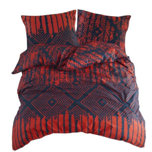 Pościel bawełniana RED 200x220 COTTONLOVE EXCLUSIVE