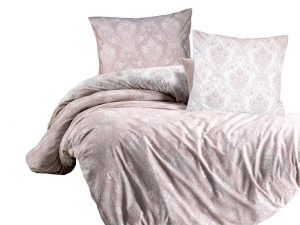 Pościel bawełniana ALMINA PINK 200x220 COTTONLOVE EXCLUSIVE