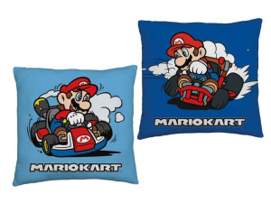 Poduszka poliester 40x40 Super Mario gokart