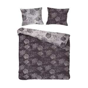 Pościel bawełniana ANTHRACITE 160x200 COTTONLOVE JACQUARD