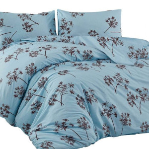 Pościel bawełniana IDIL BLUE 160x200 COTTONLOVE EXCLUSIVE
