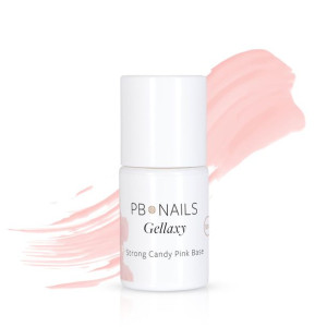 Pb Nails Baza Hybrydowa Strong Candy Pink 5Ml