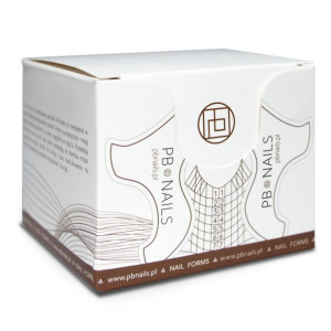 Pb Nails Formy Do Przedłużania Paznokci Nail Forms Box 300 Szt.