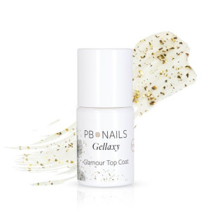 Pb Nails Top Do Hybryd I Żeli Glamour Top Coat 10Ml